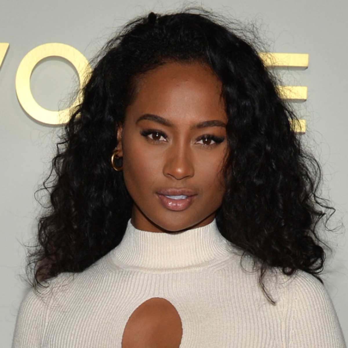 Kayla Nicole in gold micro bikini on Grand Cayman, Sports Illustrated Swimsuit