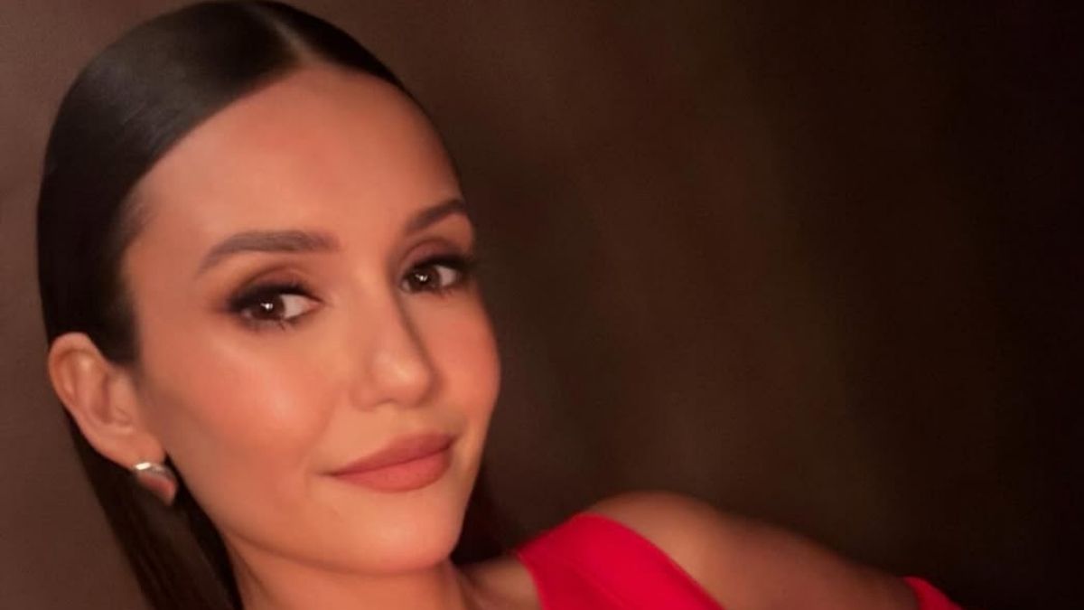 Nina Dobrev in black string bikini during Los Cabos girls' trip, February 2026