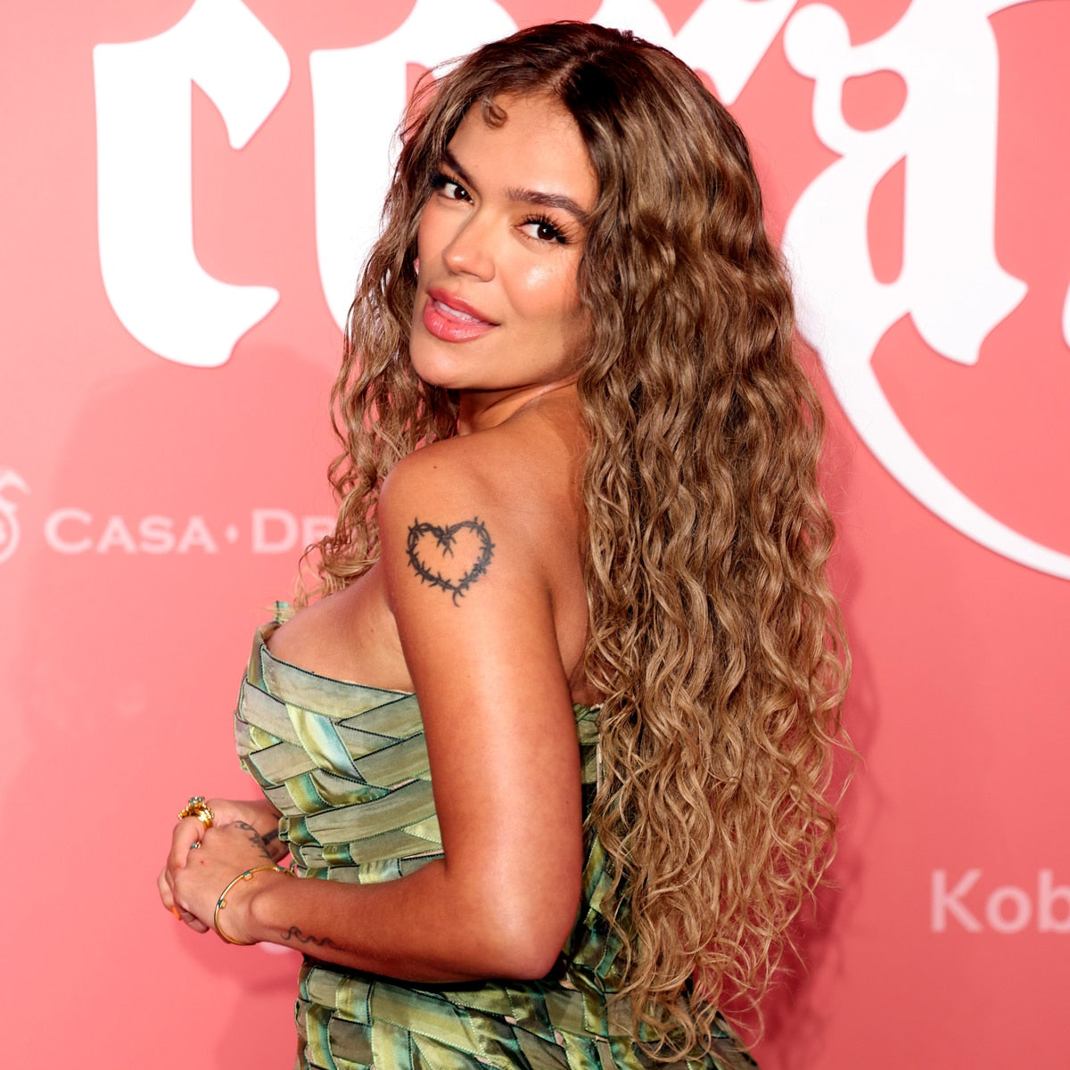 Karol G performing — the first Latina to headline Coachella 2026