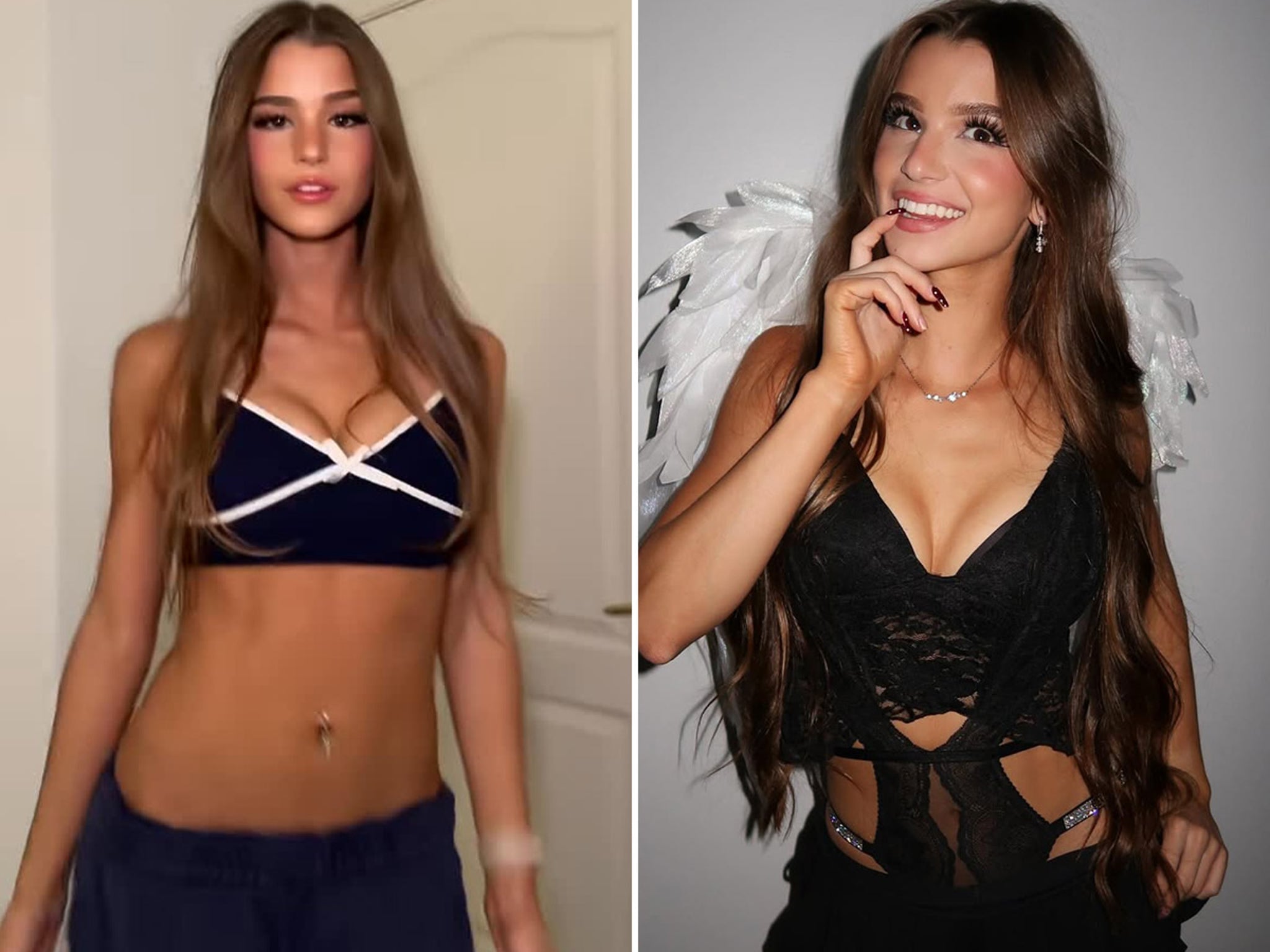 Brooke Monk in a bikini, spring 2026